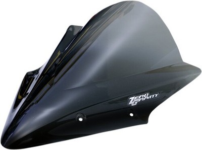 Zero Gravity Double bubble Windscreen Light Smoke 16-208-02 2301-2141