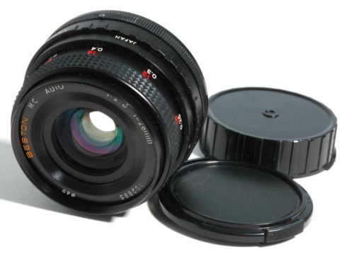 Cámara vintage Canon teleobjetivos