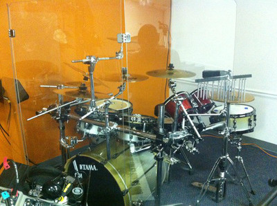 Six Panel Drum Shield 2ftX5ft / 5ft Tall