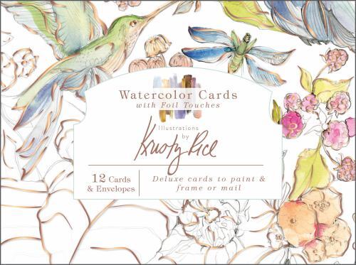 Watercolor Cards with Foil Touches : Illustrations by Kristy Rice by ...