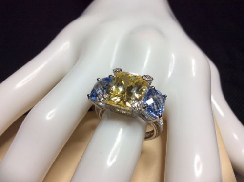 Anillos de moda de cuarzo Judith Ripka