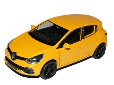 Renault Clio IV Yellow 5 Door Type X98 from 2012 Ca 1/43 1/36-1/46 Welly