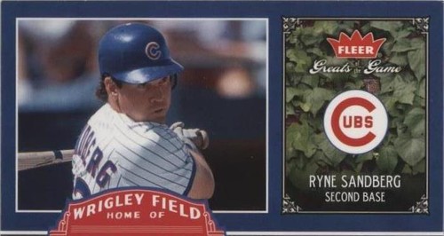 2006 Fleer Greats of the Game - Ryne Sandberg #CHC-SA