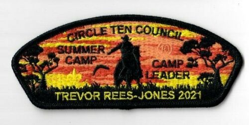Boy Scout Circle Ten (10) Council Trevor Rees-Jones 2021 Summer Camp Leader CSP