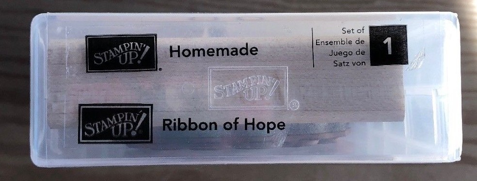 Stampin Up 3 STAMPS:HOMEMADE,RIBBON OF HOPE, FRIENDSHIP SONG OF SPRING+FREE card