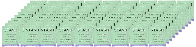 Tea Fusion Green & White Tea, Box of 100 Tea Bags
