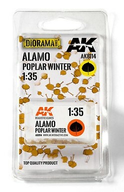 AK Interactive 8114 Diorama Series: Alamo Polar Winter Leaves (D)