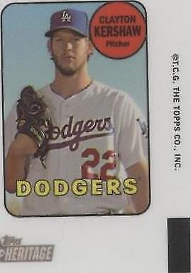 2018 Topps Heritage - Clayton Kershaw #15