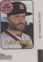 2018 Topps Heritage High Number - Jose Altuve #69TD-JA