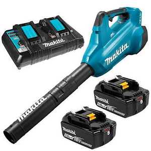 makita dual battery leaf blower
