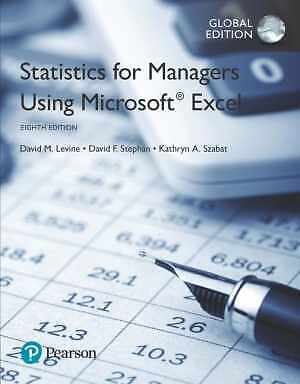 Statistics for Managers Using - Paperback, by David M. Levine - Very Good