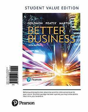 Better Business - Loose Leaf, by Solomon Michael Poatsy Mary Martin - Good
