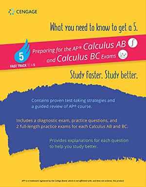 Fast Track to a 5 Test Prep for AP - Paperback, by Cengage Learning - Very Good