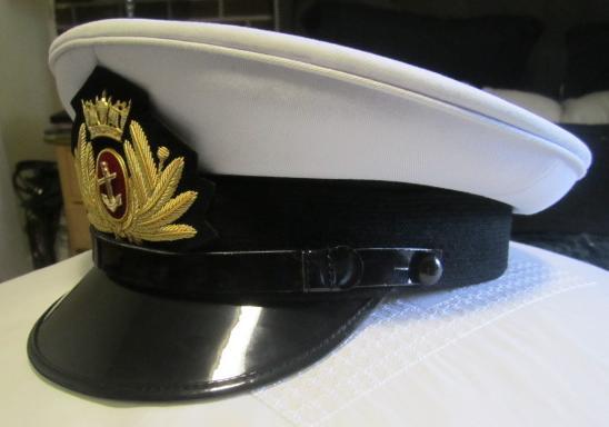 ROYAL UK MERCHANT NAVY Officer HAT CAP NEW MOST SIZES HI QUALITY CP ...