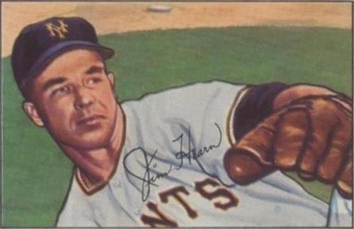 1987 C.C.C. 1952 Bowman Reprints - Jim Hearn #49