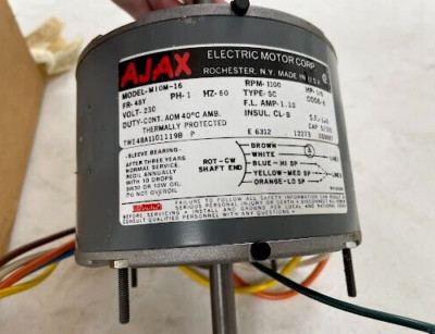 Ajax MIOM-16 motor Double Shaft