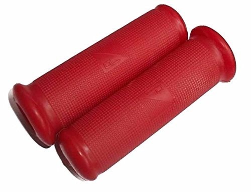 Vespa 7/8"Red Twist Handle Rubber Grip VBA VBB PX LML Super Sprint 150 125 