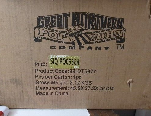 Great Northern Popcorn Company The Twister Stovetop Popper Hand Crank 6.5 Qt