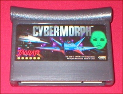 Cybermorph 1994 1 MEG J9000E Version for Atari Jaguar System TESTED & WORKING!