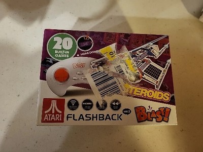 Atari Flashback Vol. 2 Asteroids 20 Built-In Game Plug/Play Brand New- Open Box