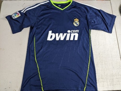 bwin ユニフォーム Real Madrid BWIN Logo Adidas Soccer Futbol Jersey 2010-2011