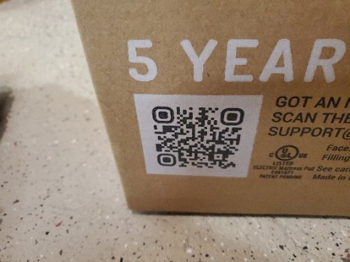 Queen Size Degrees of Comfort Dual Control Heated Mattress Pad