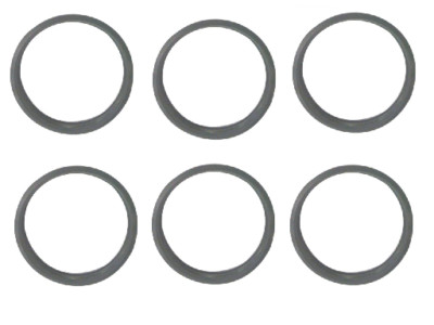 6 - Concrete Clamp 5'' Metric 148mm V-Style Rubber Gaskets