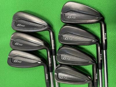 PING Ｇ710 6〜P Ping G710 Iron Set 4-9+W N.S.Pro Zelos 6 Uniflex 7pcs RH Golf Club