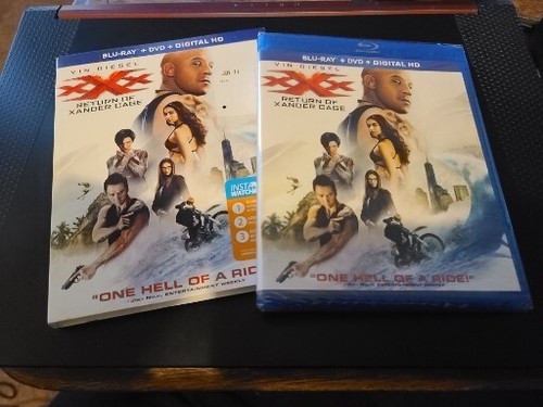 xXx: Return of Xander Cage Blu-ray DVD Vin Diesel, Samuel L
