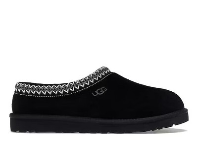 Pre-owned Ugg 5950-blk Tasman Slipper 'black' Ship Now In Oystergrey/claygrey