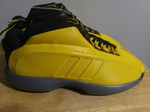 Size 10 Men's Adidas Crazy 1 Sunshine Kobe Bryant Yellow