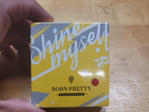 Shine Myself-Born Pretty-Professional Nail Art Set. Print/Polish/Varnish. Sealed