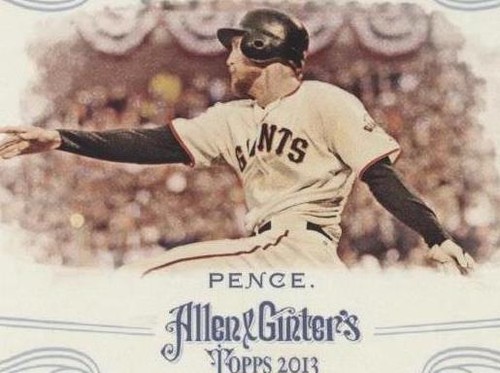 2013 Topps Allen & Ginter's - Hunter Pence #43