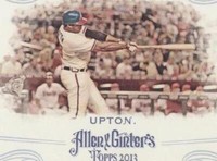 2013 Topps Allen & Ginter's - Justin Upton #148