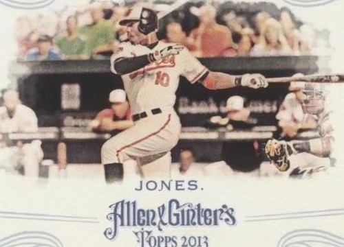 2013 Topps Allen & Ginter's - Adam Jones #157