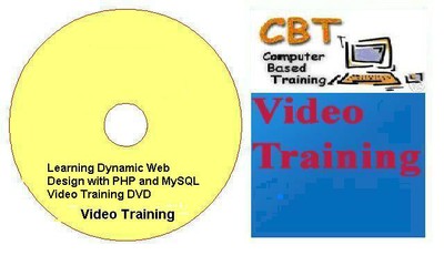 Learning Dynamic Web Design with PHP and MySQL Video Training DVD