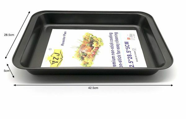 Stampo Teglia Tortiera Per Dolce Torta Antiaderente Rettangolare 10393 hmj