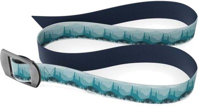 Wingo Outdoors Basecamp Rev Belt, Misty Forest/Navy, One Size, W-BAS-139-143-OS