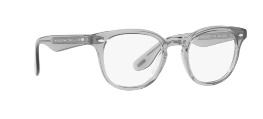Pre-owned Oliver Peoples 0ov5485u Jep-r 1132 Workman Grey/blue Block Unisex Eyeglasses