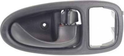 Interior Door Handle For 96-2002 Saturn SL2 SL1 Rear Passenger Black Plastic