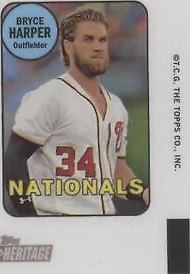 2018 Topps Heritage - Bryce Harper #3