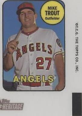 2018 Topps Heritage - Mike Trout #2