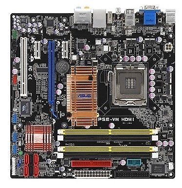 CPU メモリ付き　ASUS　P5E-VM HDMI　LGA775 ASUS P5E-VM HDMI, LGA 775/Sockel T, Intel (90-MBB7H0