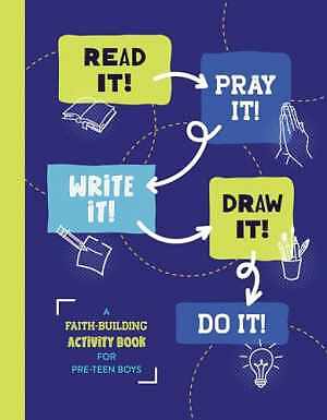Read It! Pray It! Write It! Draw It! - Paperback, by Hascall Glenn - Very Good