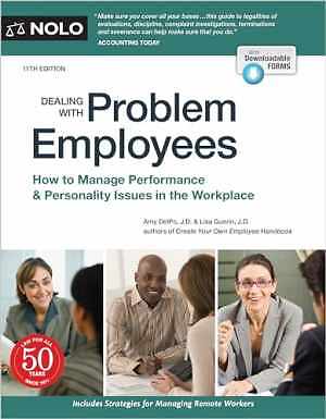 Dealing With Problem Employees: How to - Paperback, by Delpo J.D. Amy; - Good