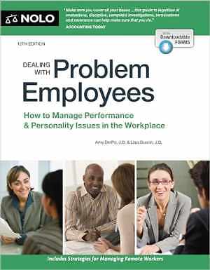 Dealing With Problem Employees: - Paperback, by Delpo J.D. Amy; - Acceptable n