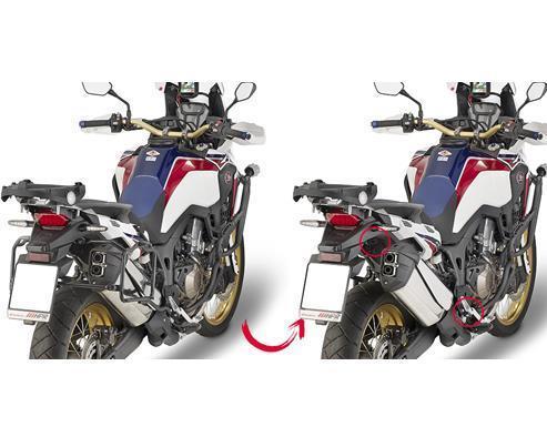 GIVI TR2159 YAMAHA TRACER9GT用 Givi Pannier TR2159