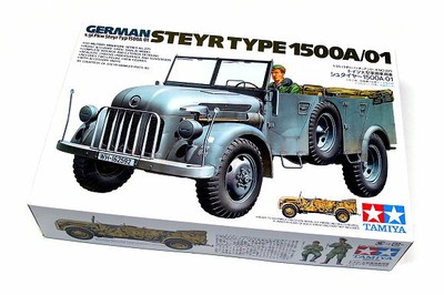 Tamiya Military Model 1/35 German STEYR Type 1500A/01 Scale Hobby 35225