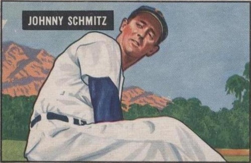 1951 Bowman - Johnny Schmitz #69