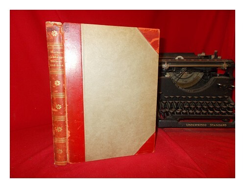 Mathies, Otto (1886-) Hamburgs Reederei, 1814-1914 / Von Otto Mathies 1924 First